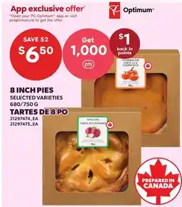 Independent Grocer 8 INCH PIES, 680/750 G offer