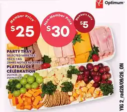 Independent Grocer PARTY TRAY, 592 G - 1 KG offer