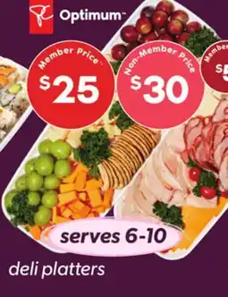 Independent Grocer DELI PLATTERS offer