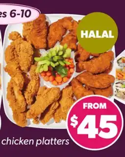 Independent Grocer CHICKEN PLATTERS offer