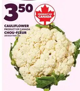 Independent Grocer CAULIFLOWER offer