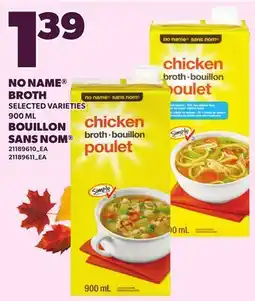Independent Grocer NO NAME BROTH offer