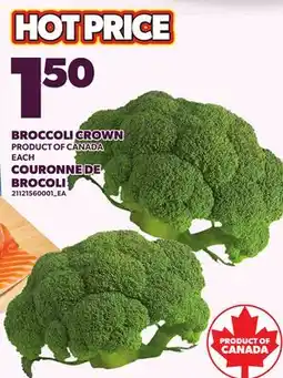 Independent Grocer BROCCOLI CROWN offer