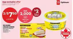 Independent Grocer NO NAME CREAM CHEESE, 227/250 G offer