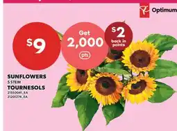 Valu-mart PC Optimum SUNFLOWERS offer