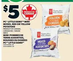 Valu-mart PC LITTLE GEMS MINI MIXED, RED OR YELLOW POTATOES offer