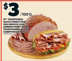 Valu-mart PC TRADITIONAL BLACK FOREST HAM DELI SERVICE CASE offer