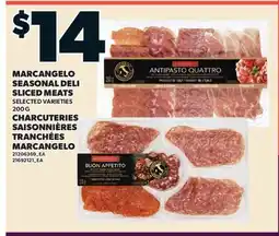 Valu-mart CHARCUTERIES SAISONNIÈRES MARCANGELO offer