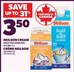 Valu-mart NEILSON CREAM offer