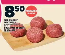 Valu-mart MEDIUM BEEF MEATBALLS offer