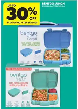 Real Canadian Superstore BENTGO LUNCH offer