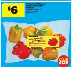 Real Canadian Superstore NO NAME NATURALLY IMPERFECT SWEET PEPPERS, 2.5 LB BAG offer
