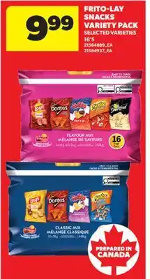 Real Canadian Superstore FRITO-LAY SNACKS VARIETY PACK, 16's offer
