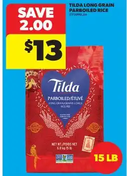 Real Canadian Superstore TILDA LONG GRAIN PARBOILED RICE, 15 LB offer