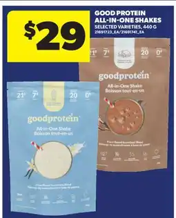 Real Canadian Superstore GOOD PROTEIN ALL-IN-ONE SHAKES offer