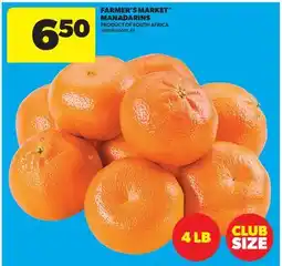 Real Canadian Superstore FARMERS MARKET FARMER'S MARKET MANADARINS, 4 LB offer