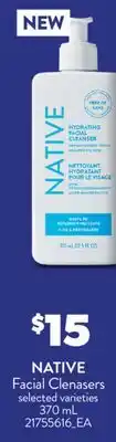 Real Canadian Superstore NATIVE FACIAL CLEANSERS offer