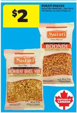 Real Canadian Superstore SURATI SNACKS, 250/341 G offer