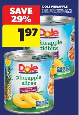 Real Canadian Superstore DOLE PINEAPPLE offer