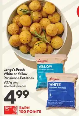 Longo's Longo's Fresh White or Yellow Parisienne Potatoes offer