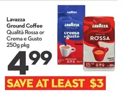 Longo's Lavazza Ground Coffee offer