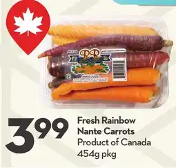 Longo's Fresh Rainbow Nante Carrots offer