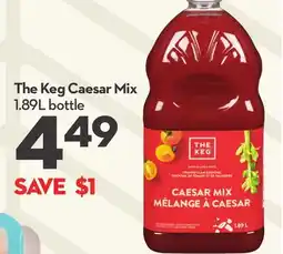 Longo's The Keg Caesar Mix offer