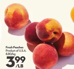 Longo's Fresh Peaches offer