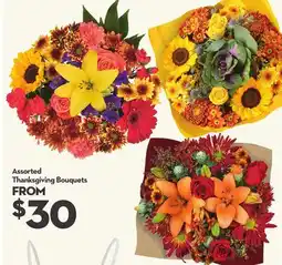 Longo's Assorted Thanksgiving Bouquets offer