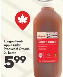 Longo's Longo's Fresh Apple Cider offer