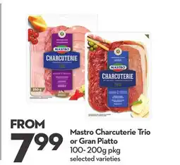 Longo's Mastro Charcuterie Trio or Gran Piatto offer