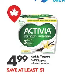 Longo's Activia Yogourt offer