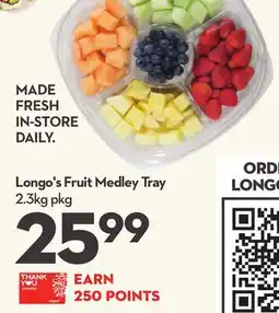 Longo's Longo's Fruit Medley Tray offer
