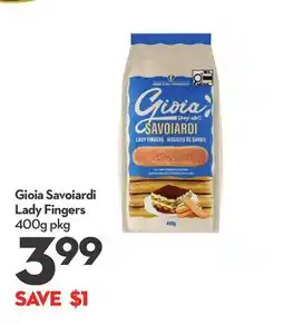 Longo's Gioia Savoiardi Lady Fingers offer