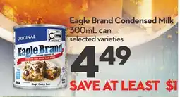 Longo's Eagle Brand Condensed Milk offer