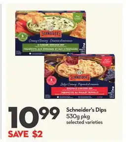 Longo's Schneider's Dips offer