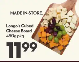 Longo's Longo's Cubed Cheese Board offer