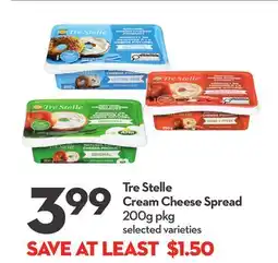 Longo's Tre Stelle Cream Cheese Spread offer