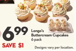 Longo's Longo's Buttercream Cupcakes offer