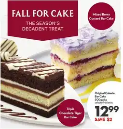 Longo's Original Cakerie Bar Cake offer