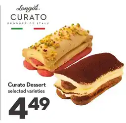 Longo's Longo's Curato Dessert offer