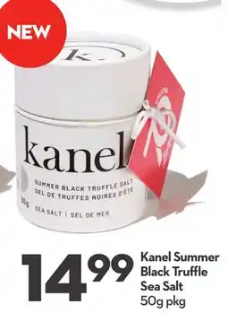 Longo's Kanel Summer Black Truffle Sea Salt offer