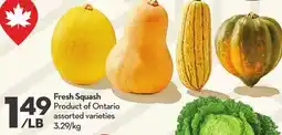 Longo's Fresh Squash offer