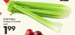 Longo's Fresh Celery offer