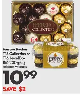 Longo's Ferrero Rocher T15 Collection or T16 Jewel Box offer