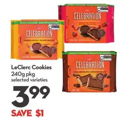 Longo's Leclerc Cookies offer