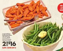 Longo's Longo's Kitchen Entrée Side Dishes offer