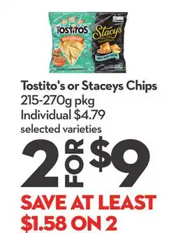 Longo's Tostito's or Staceys Chips offer
