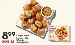 Longo's Longo's Frozen Sausage Rolls offer