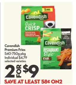 Longo's Cavendish Premium Fries offer